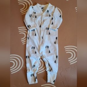 Monica + Andy On the Go One-Piece in Dog print, 0-3